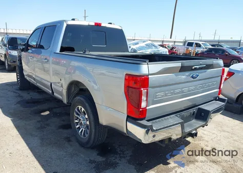 2022 Ford F-250 Lariat from USA, damaged, VIN 1FT7W2A68NED53009